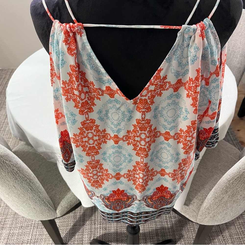 Skies Are Blue Blouse Large